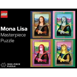 LEGO Masterpiece Puzzle: Mona Lisa 1000-Piece Puzzle