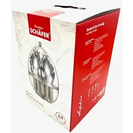 Schäfer Elektronik Edelstahl 24-tlg.