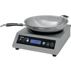 Saro Induktionskochfeld LOUISA, 10 Heizstufen, Praktisches Kochfeld für ein schnelles und effizientes Kochen, 1 Induktionskochfeld inkl. Wok