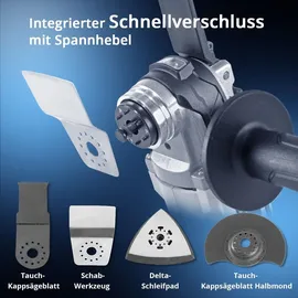 STAHLWERK OMTB-20 ST inkl. 1 x 4,0 Ah + Zubehör