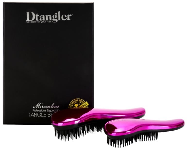 Dtangler Miraculous Set für die leichte Kämmbarkeit des Haares Pink