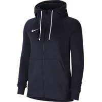 Nike Damen Nk Flc Park20 Fz Hoodie Und Reißverschluss -Sweatshirt, Obsidian/White/White, S