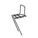 Fahrer Gepäckträger Vorderrad 28" Schwarz