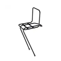 Fahrer Gepäckträger Vorderrad 28" Schwarz