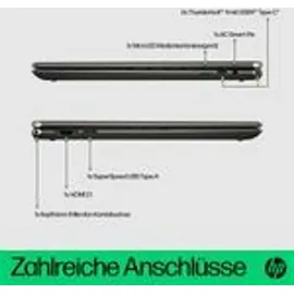 HP Spectre x360 2-in-1 Laptop | 16" 3K+ Touchscreen | Intel Core i7-1360P 16GB RAM | 512 GB SSD Arc A370M | Windows 11 | QWERTZ | Schwarz | inkl. HP MPP 2.0 Tilt Pen