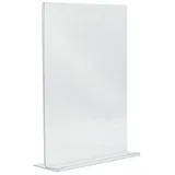 Securit - Acryl-Aufsteller - Format DIN A4 - Für Bars, Restaurants, Cafés, Geschäfte - Transparentes Acryl