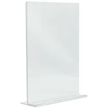 Securit - Acryl-Aufsteller - Format DIN A4 - Für Bars, Restaurants, Cafés, Geschäfte - Transparentes Acryl