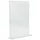 Securit - Acryl-Aufsteller - Format DIN A4 - Für Bars, Restaurants, Cafés, Geschäfte - Transparentes Acryl