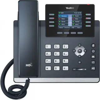 Yealink SIP-T44U - VoIP-Telefon mit Rufnummernanzeige