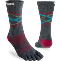 Injinji Unisex Trail Midweight Crew Zehensocken schwarz