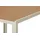 VCM Gartentisch 90 x 90 x 0 cm Teak-Dekor