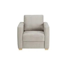 bobb Relaxsessel Lisa de Luxe Mikrofaser 85 x 90 x 93 cm Grau