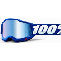 100 Percent Accuri 2, lunettes miroirs - Bleu/Blanc Bleu Réfléchissant