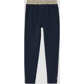 s.Oliver Kuschlige Leggings mit Glitzerbund und Artwork - 122