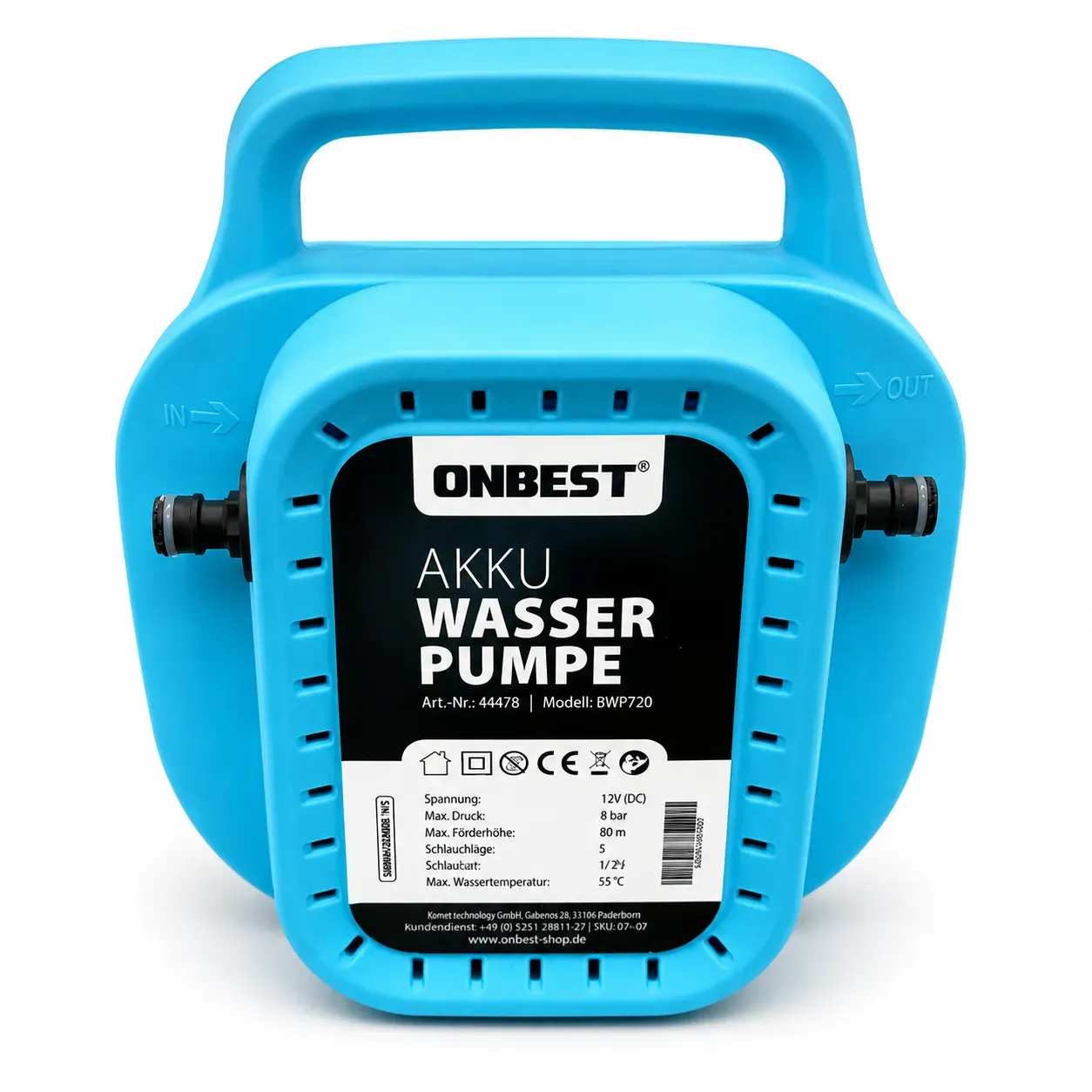 Wasserpumpe Akku BWP720