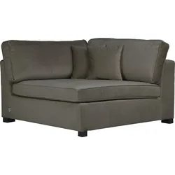Sofa "Skara XXL", grau (taupe), B:130cm H:86cm T:130cm, 100% Polyester, GUIDO MARIA KRETSCHMER HOME & LIVING, Sofas, Sofa-Element, Eckelement zur individuellen Polstergarnitur-Gestaltung