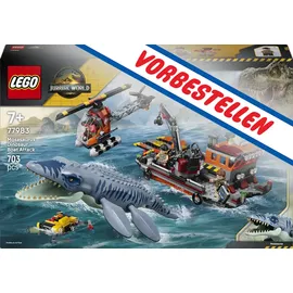 LEGO Jurassic World Mosasaurier-Angriff auf das Boot 77983