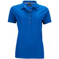 James & Nicholson Damen Pima Polo - blau -