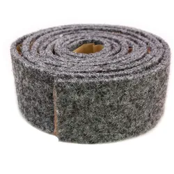 Nadelfilz Sockelleiste TURBO - Grau - 2,00m