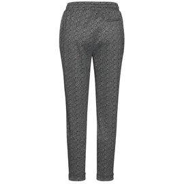 VIVANCE Jogger Pants gemustert Schwarz/Creme 46