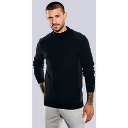 emilio adani Herren Pullover regular grau uni Stehkragen - XXL
