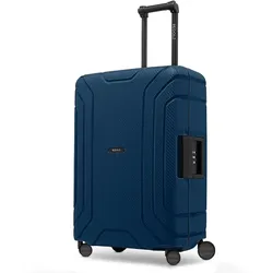 Redolz Essentials 15 4-Rollen Trolley 65 cm mit Dreipunkt-Verschluss  blau