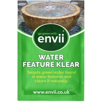 Envii Water Feature Klear - grüner Wasserreiniger und entferner wasserzusatz für brunnen -Zimmerbrunnen und Springbrunnen klar - bei bis zu 4 ° C verwenden - 12 Tabletten