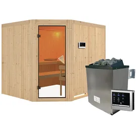 Karibu Saunaofen Malin 9 kW + Steuergerät