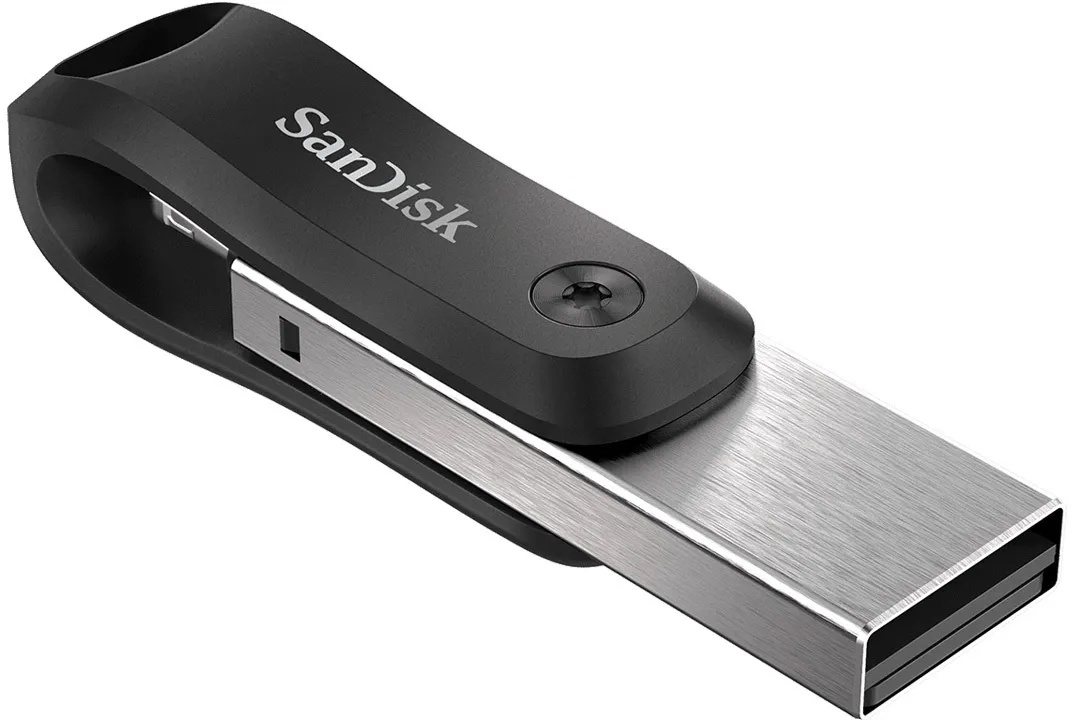 SanDisk iXpand Go 128GB - USB-Stick, Typ-A 3.0 und Lightning