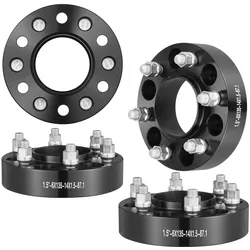 VEVOR 1,5 Zoll 6 Zoll x 5,3 Zoll Spurverbreiterungen Radadapter 6 Radschrauben