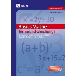 Basics Mathe: Terme und Gleichungen