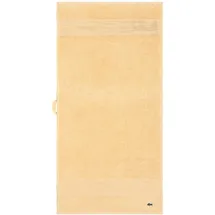 Lacoste LLECROCO Handtuch 50 x 100 cm braun
