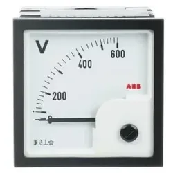 ABB VLM-1-600/72 Voltmeter analog Direktmessung, 600V, Wechselspannung, 72 2CSG112230R4001 VLM160072