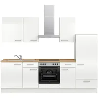 Nobilia Küchenzeile Flash I 270 cm weiß