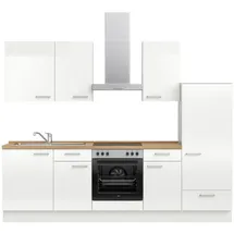 Nobilia Küchenzeile Flash I 270 cm weiß