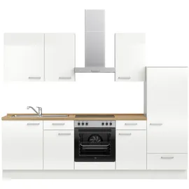 Nobilia Küchenzeile Flash I 270 cm weiß