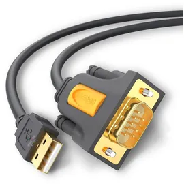 UGREEN Adapterkabel Usb-a Auf DB9 RS-232 1,5 M, grau