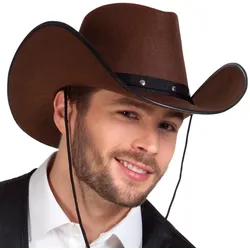 Stilvoller Cowboyhut Braun - OS