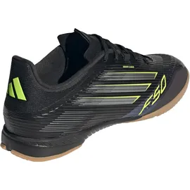 adidas F50 League IN Herren Core Black/Iron Met/Lucid Lemon 48 2/3