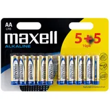 Maxell Alkaline Batterien (5+5 Pack)