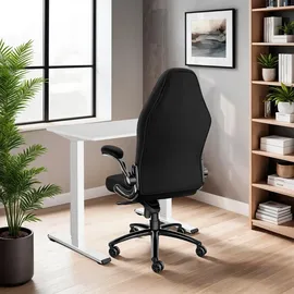 Tectake tectake® Tischgestell Idun, höhenverstellbar mit Handkurbel,