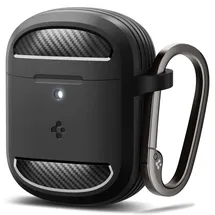 SPIGEN Rugged Armor matte black Google Pixel Buds Pro 2 Case,