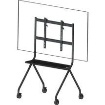 Vision VFM-F12 – Display Staffelei Trolley mit Ablage für 55–100′′