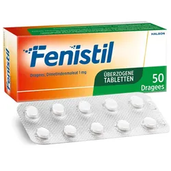 Fenistil Dragees, Dimetindenmaleat 1 mg/Tabl., Antiallergikum