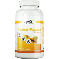 HEALTH+ Ananas-Papaya-Enzyme, 120 Kapseln One Size