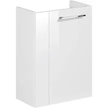Fackelmann Waschbeckenunterschrank SBC Weiß 44 cm
