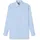 Olymp Businesshemd OLYMP "OLYMP Luxor, comfort fit, New Kent", Herren, Gr. 43, Normaler Arm, bleu, 100% Baumwolle, Hemden