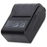 Dpofirs Mobiler Thermodrucker, BT 4.0, 48mm Druckbreite, 1500mAh , 50-80mm/s, für Quittungen und Tickets, USB-Schnittstelle