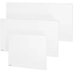 VASNER Mellux Slim Infrarotheizung Metall weiß 705 Watt, Infrarot Heizpaneel elektrisch, extraflaches Design, flexible Montage