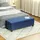 Homcom Truhenbank Blau 49 x 41,5 x 125 cm